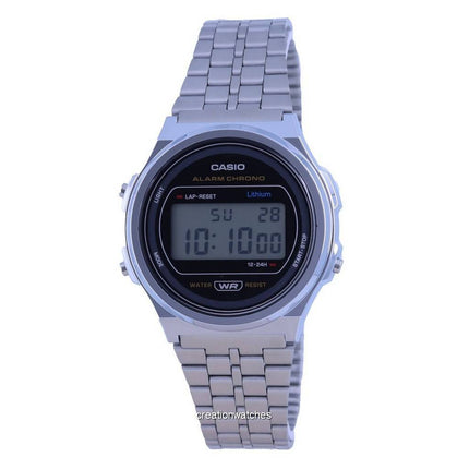 Casio A171 Vintage Stainless Steel Resin Digital A171WE-1A A171WE-1 Unisex Watch