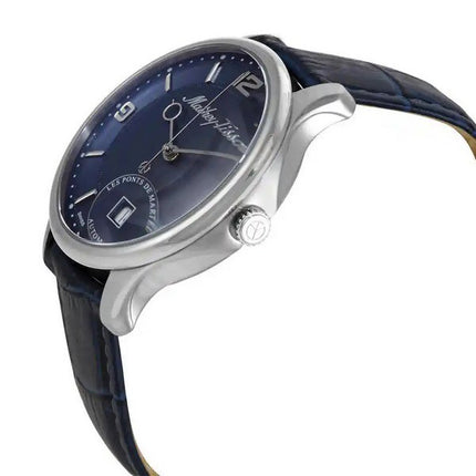 Mathey-Tissot Edmond Limited Edition Automatic 3D Leather Strap Blue Dial AC1886ABU Men's Watch