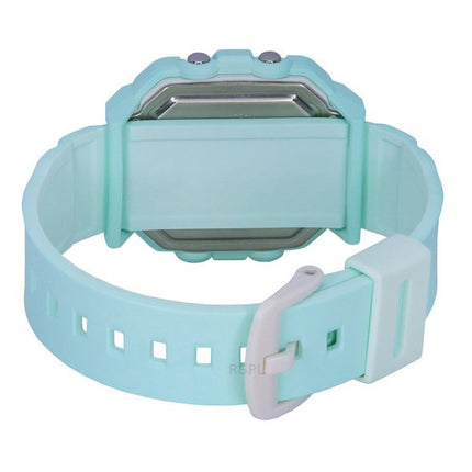 Casio Baby-G Digital Resin Strap Mint Green Dial Quartz BGD-10-3 100M Women's Watch