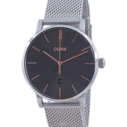 Cluse Aravis Grey Dial Stainless Steel Quartz CW0101501003 Men's Watch