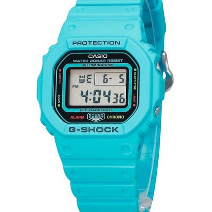 Casio G-Shock Digital Energy Park Series Vivid Blue Bio Based Resin Strap Quartz DW-5600EP-2 200M Men's Watch