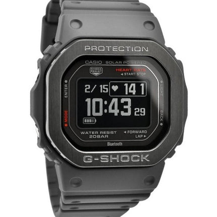 Casio G-Shock G-Squad Digital Smartphone Link Bluetooth Bio Based Resin Solar DW-H5600MB-8 200M Men's Watch