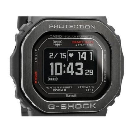 Casio G-Shock G-Squad Digital Smartphone Link Bluetooth Bio Based Resin Solar DW-H5600MB-8 200M Men's Watch