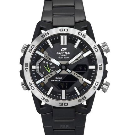 Casio Edifice Sospensione Analog Digital Smartphone Link Tough Solar ECB-2000DD-1A 100M Men's Watch