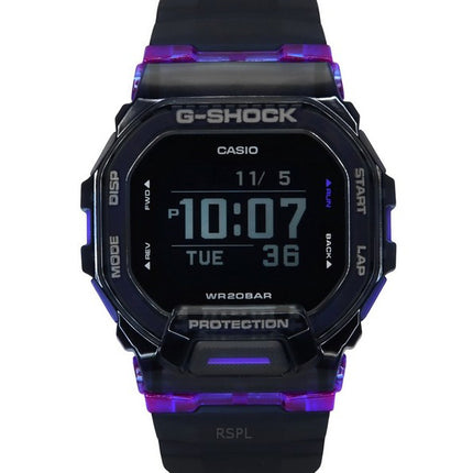 Casio G-Shock G-Squad Digital Smartphone Link Resin Strap Quartz GBD-200SM-1A6 200M Men's Watch