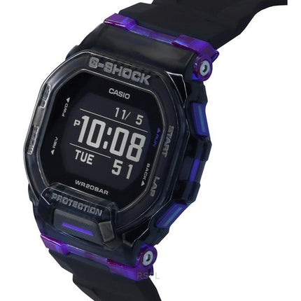 Casio G-Shock G-Squad Digital Smartphone Link Resin Strap Quartz GBD-200SM-1A6 200M Men's Watch