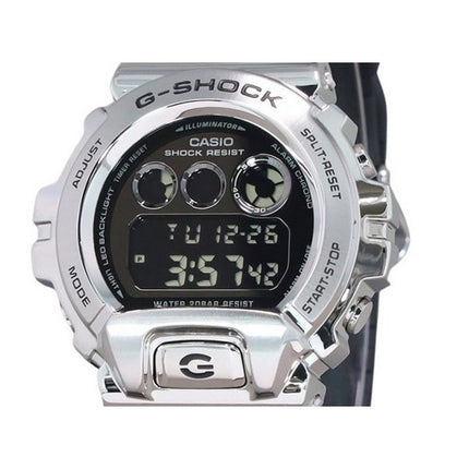 Casio G-Shock Digital Metal Bezel Resin Strap Quartz GM-6900U-1 200M Men's Watch