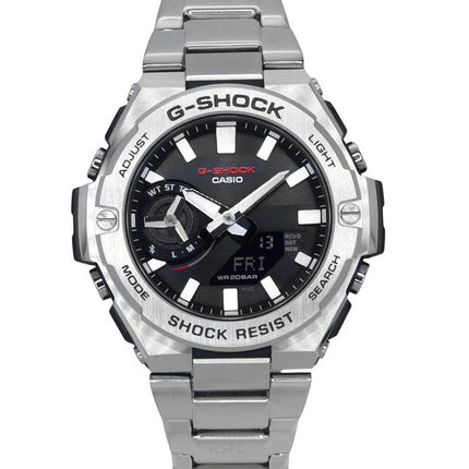 Casio G-Shock G-Steel Analog Digital Smartphone Link Black Dial Solar GST-B500D-1A 200M Men's Watch