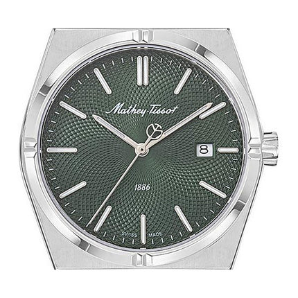 Mathey-Tissot Zeus Stainless Steel Green Dial Quartz H118AV Men's Watch