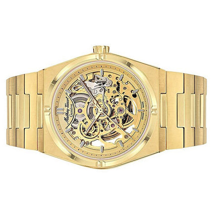 Mathey-Tissot Zeus Skeleton Gold Tone Stainless Steel Champagne Dial Automatic H118CFPDI Men's Watch