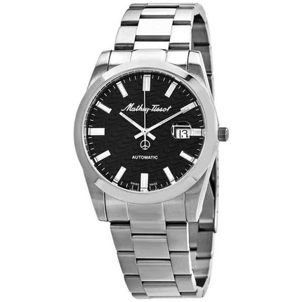 Mathey-Tissot Mathy I Stainless Steel Black Dial Automatic H1450ATAN Men's Watch