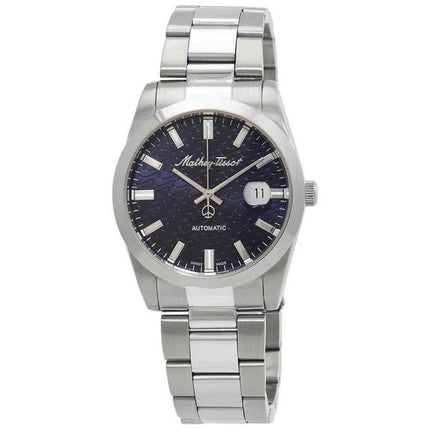 Mathey-Tissot Mathy I Stainless Steel Blue Dial Automatic H1450ATB Men's Watch