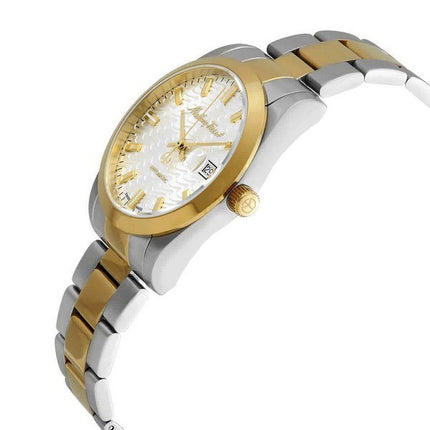 Mathey-Tissot Mathy I Two Tone Stainless Steel White Dial Automatic H1450ATBI Men's Watch