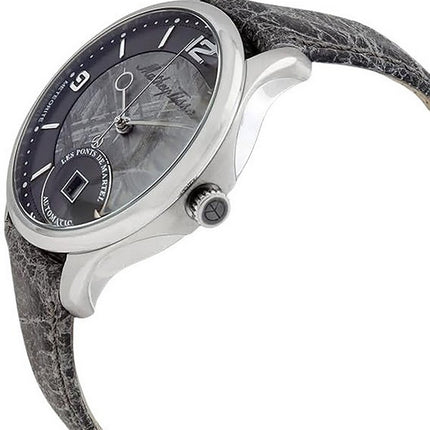 Mathey-Tissot Edmond Limited Edition Leather Strap Grey Dial Automatic H1886META Men's Watch