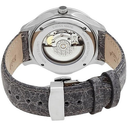 Mathey-Tissot Edmond Limited Edition Leather Strap Grey Dial Automatic H1886META Men's Watch