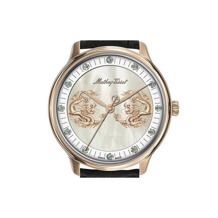 Mathey-Tissot Edmond Limited Edition Diamond Accents Mother Of Pearl Dial Automatic H1886P1 Men's Watch