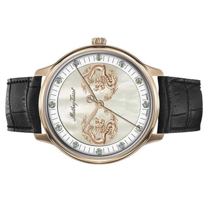 Mathey-Tissot Edmond Limited Edition Diamond Accents Mother Of Pearl Dial Automatic H1886P1 Men's Watch
