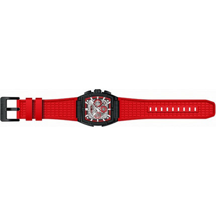 Invicta S1 Rally Gravity Defier Chronograph Multifunction Red Skeleton Dial Quartz 44887 100M Men's Watch