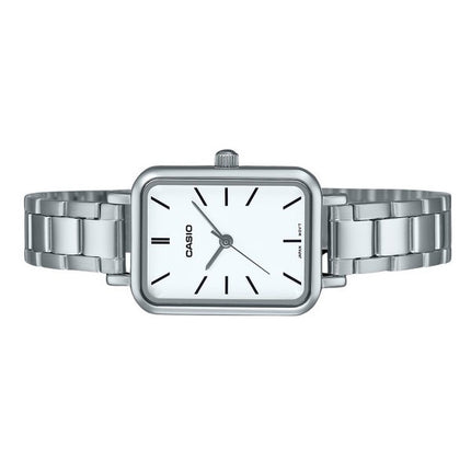 Casio Standard Analog Stainless Steel White Dial Quartz LTP-V009D-7E Women's Watch