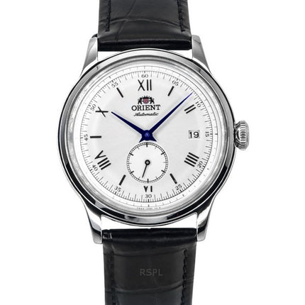 Orient Classic Bambino Version 2 Small Seconds Black Leather Strap Silver Dial Automatic RA-AP0104S Men's Watch