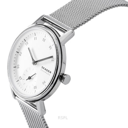 Skagen Kuppel Lille Stainless Steel White Dial Quartz SKW3100 Women's Watch