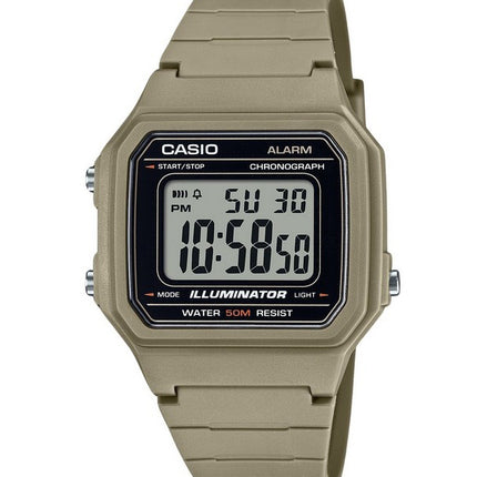 Casio Youth Digital Resin Strap Quartz W-217H-5AV Men's Watch