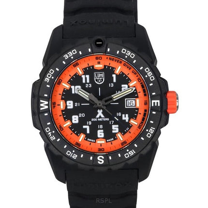 Luminox Bear Grylls Survival Mountain Rubber Strap Black Dial Quartz Diver's XB.3739 200M Men's Watch