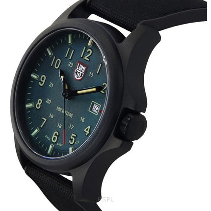 Luminox Atacama Field Rubber Strap Green Dial Quartz XL.1977 100M Men's Watch