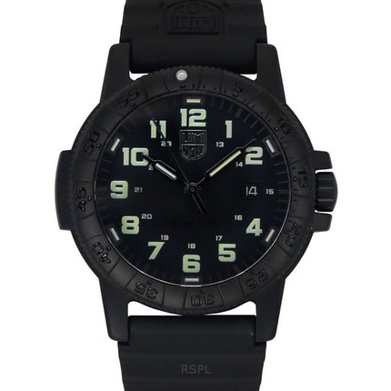 Luminox Leatherback Sea Turtle Giant PU Strap Black Dial Quartz XS.0330 100M Men's Watch