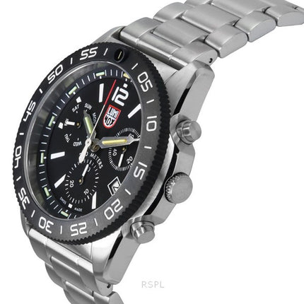 Luminox Pacific Diver Chronograph Stainless Steel Black Dial Quartz XS.3142 200M Men's Watch